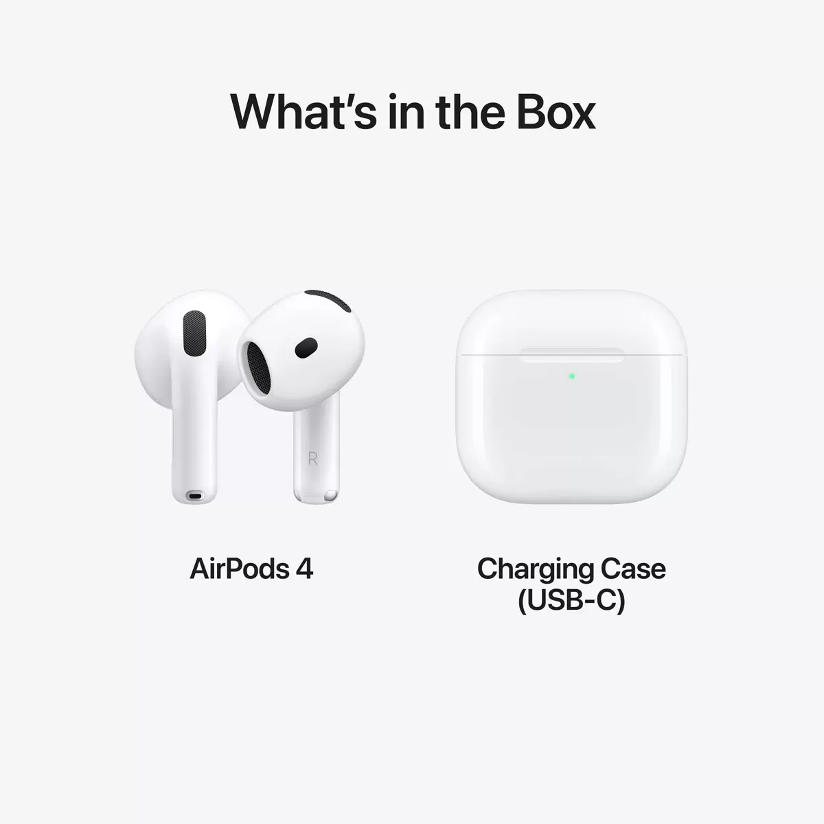 Apple AirPods 4th Gen 2025 Earbuds A3050 MXP63ZM/A USB C