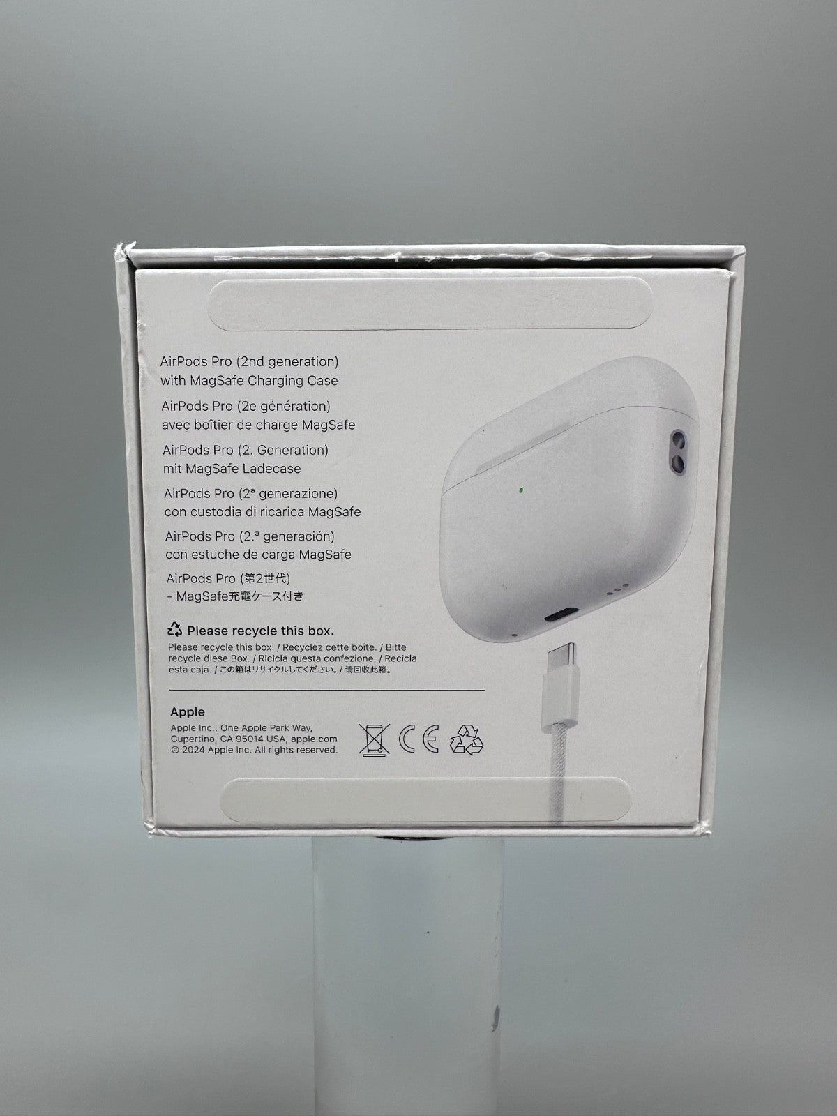 Apple AirPods Pro 2nd Gen 2024 Magsafe USB-C In-ear Headphones MTJV3ZM/A-