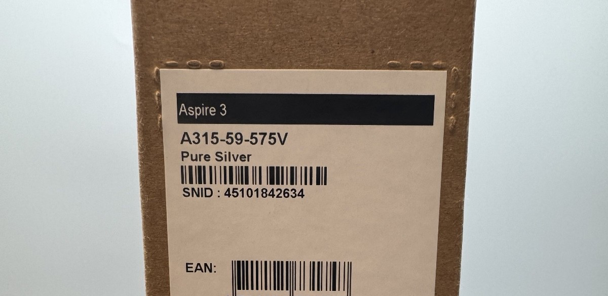 Acer Aspire 3 A315-59-575V i5 16GB RAM 512GB SSD Silver NX.K6SEK.00A GRADE A