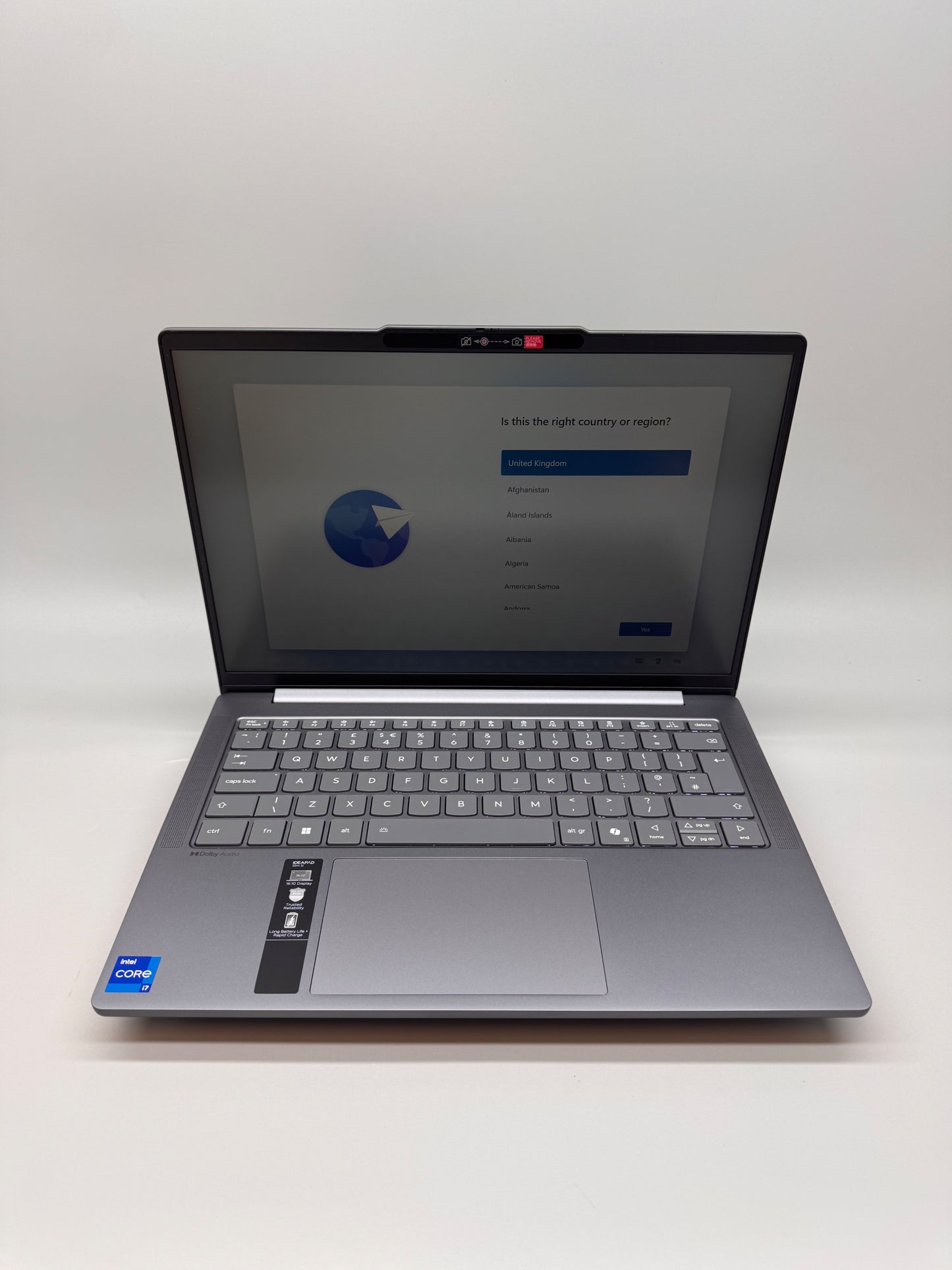 Lenovo IdeaPad Slim 5 14IRH10 Laptop 14" i7 16GB RAM 512GB SSD Grey 83HR00BGUK