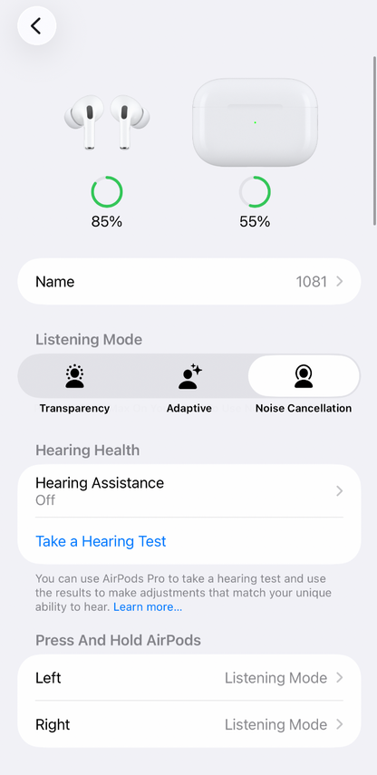 Apple AirPods Pro 2nd Gen 2024 Magsafe USB-C In-ear Headphones MTJV3ZM/A-
