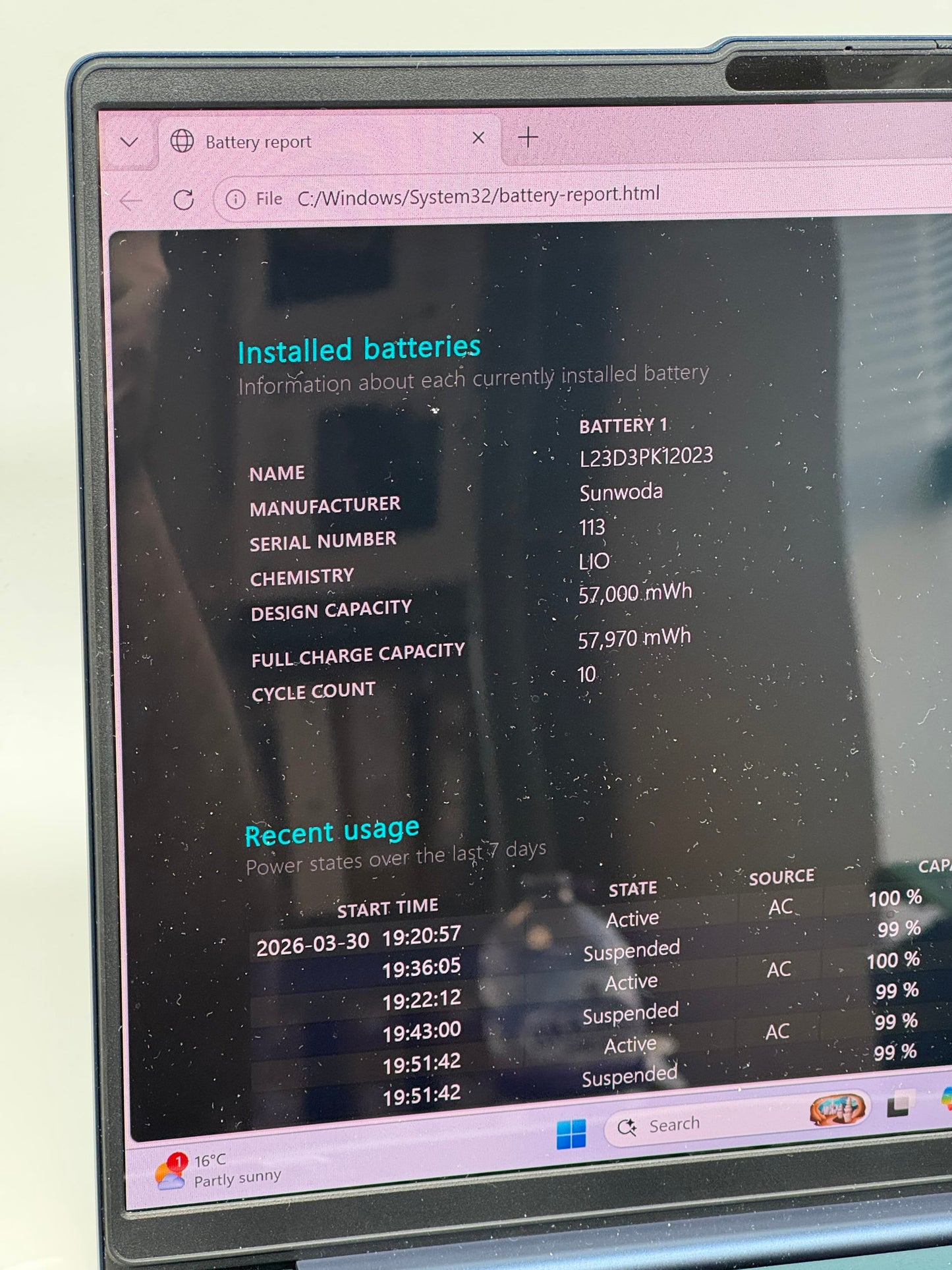 Lenovo IdeaPad Slim 5 14Q8X9 Copilot+ PC 14" Laptop Snapdragon X1P-42-100 16GB RAM 1TB SSD OLED Blue 83HL0011UK
