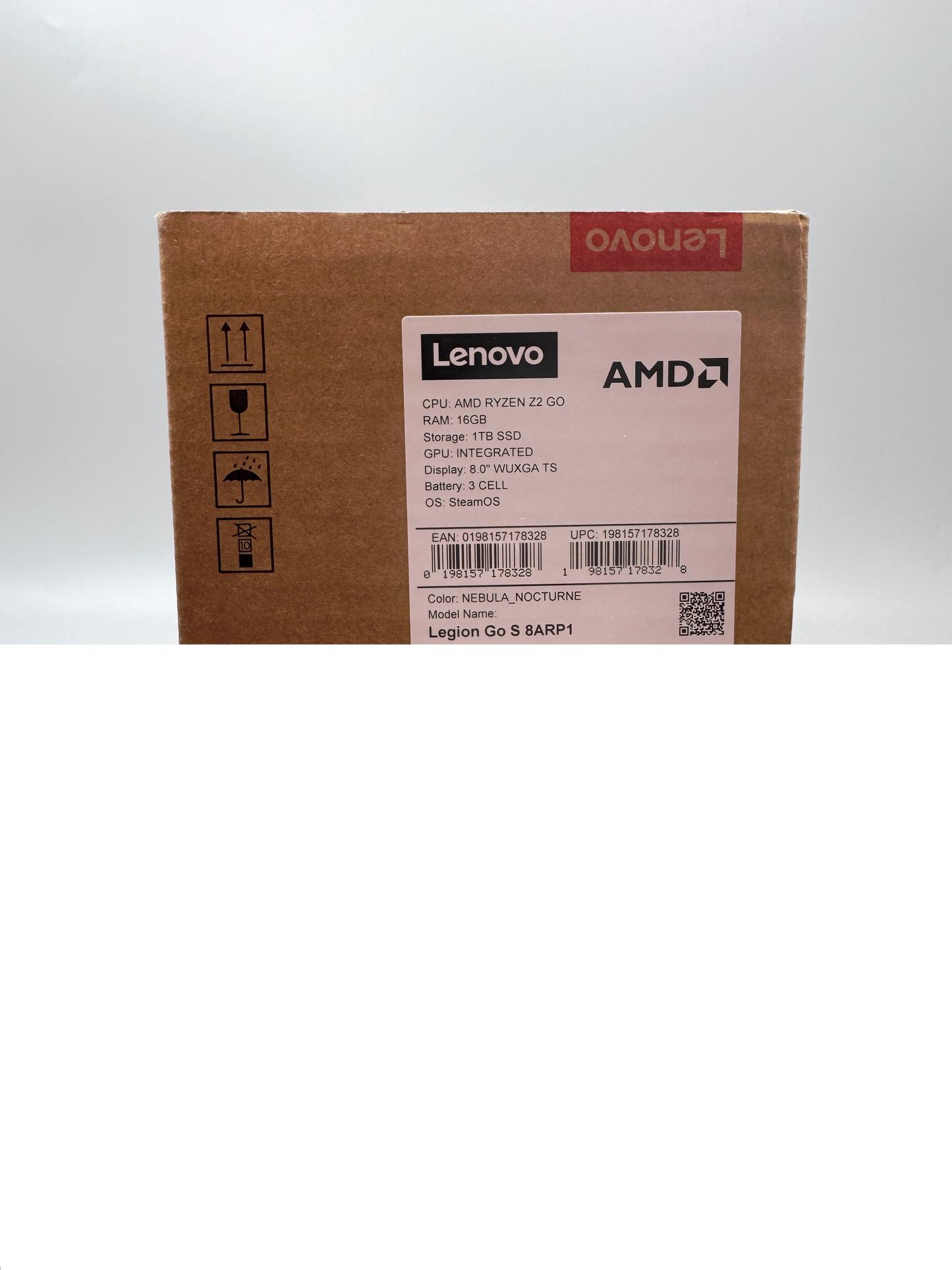 Lenovo Legion Go S 8ARP1 8" 16GB RAM 1TB SSD Handheld Gaming PC Console Black 83L3003BUK