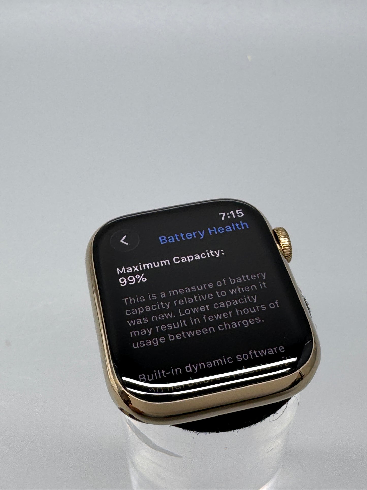 Apple Watch Series 8 45 mm Starlight GPS+Cellular 2022 Smartwatch MNKM3B/A A2775