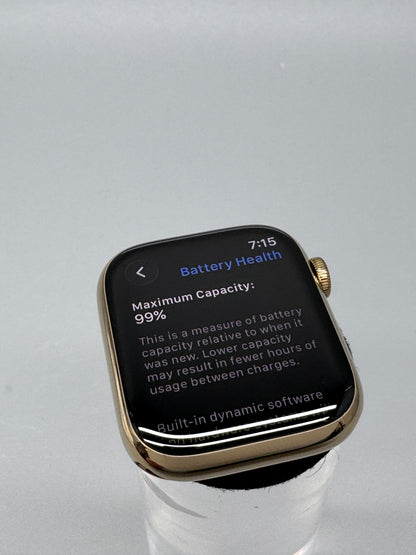 Apple Watch Series 8 45 mm Starlight GPS+Cellular 2022 Smartwatch MNKM3B/A A2775