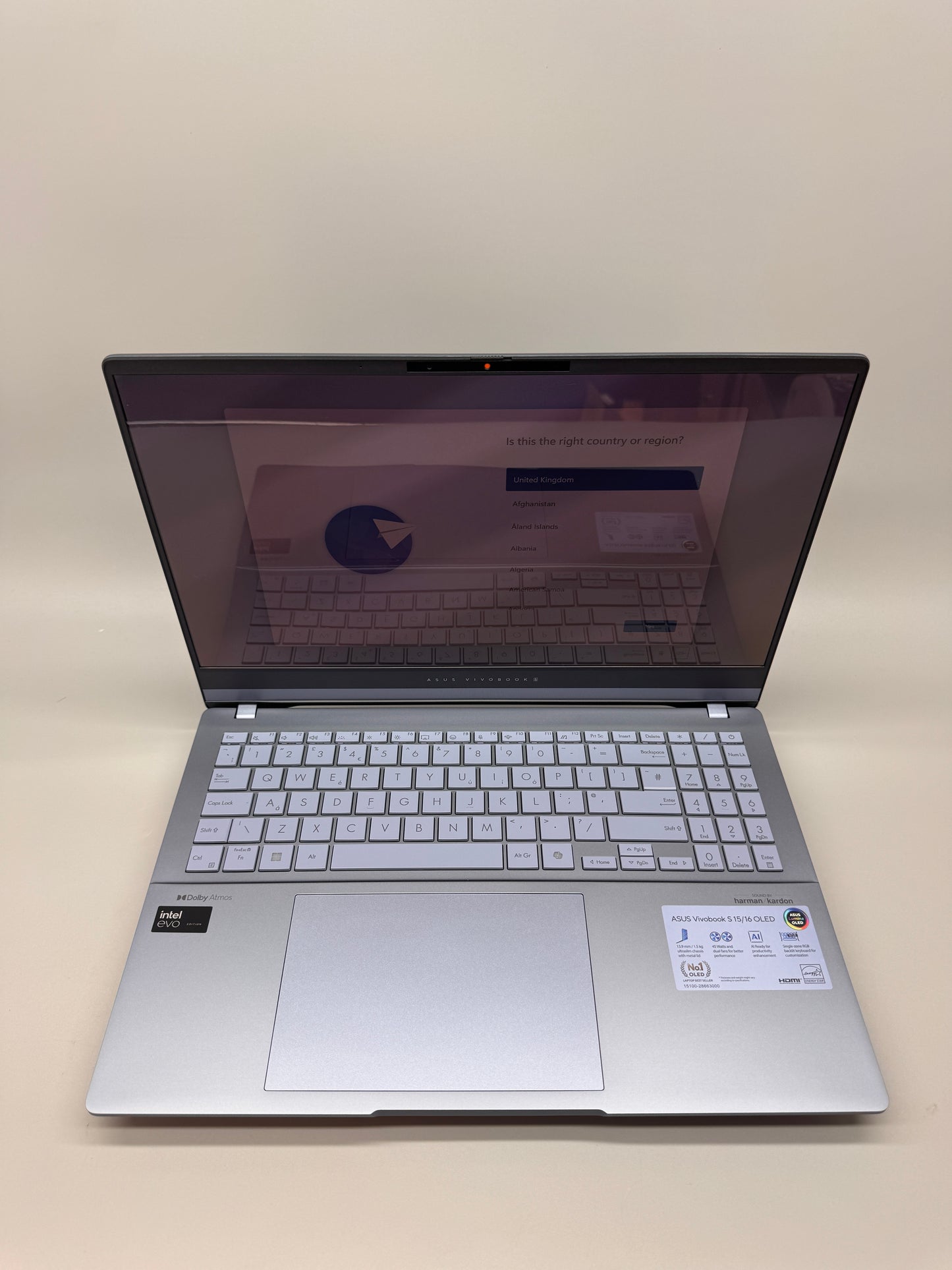 Asus VivoBook S 15 15.6" OLED Laptop Ultra 5 16GB RAM 1TB SSD S5506MA-MA006W