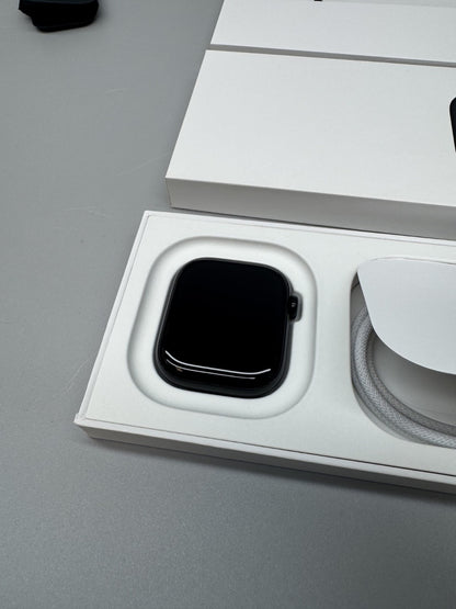 Apple Watch Series 10 GPS 42mm B: 100% Sport Band Jet Black S/M MWWE3QA/A VAT