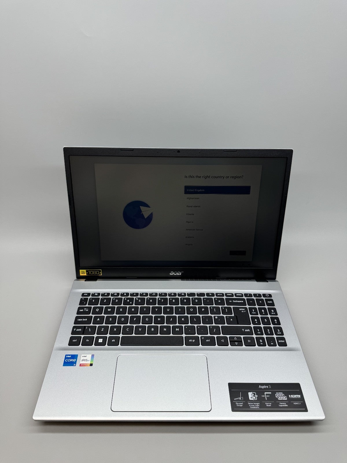 Acer Aspire 3 A315-59-575V i5 16GB RAM 512GB SSD Silver NX.K6SEK.00A GRADE A