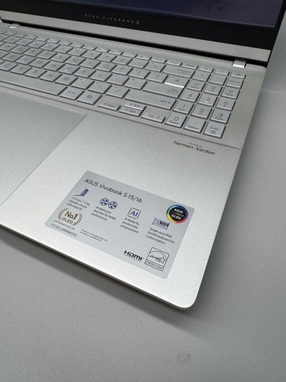 ASUS Vivobook S 15 OLED Laptop B:100% Ryzen AI 9 32GB RAM 1TB SSD M5506WA-MA042W